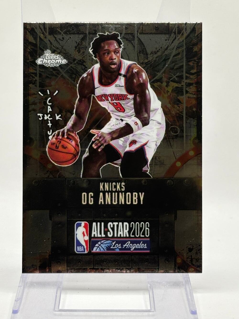 2025-26 Topps Chrome Cactus Jack X OG Anunoby NBA All-Star #56 New York Knicks